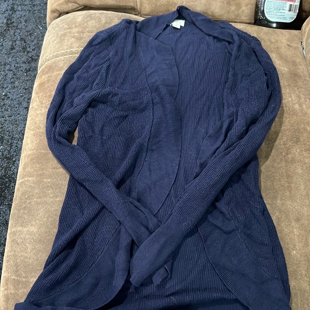 Navy Blue Cardigan